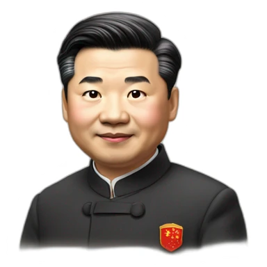 Cute xijinping sticker