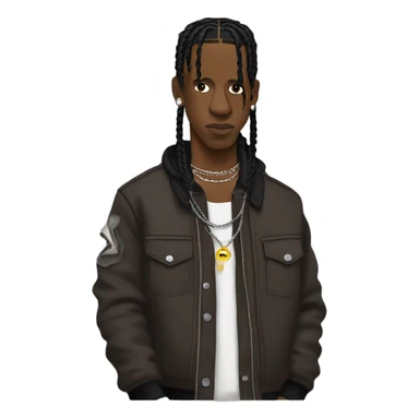 Travis scoot sticker