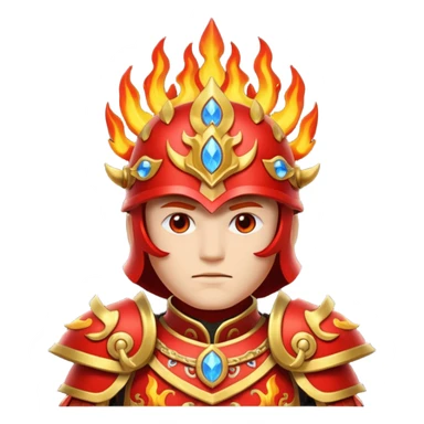 flame emperor sticker