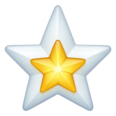 11 corner star with white tick on it sticker