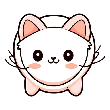 Blushing sticker