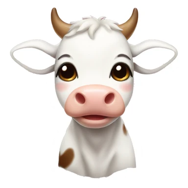 Baby cow sticker