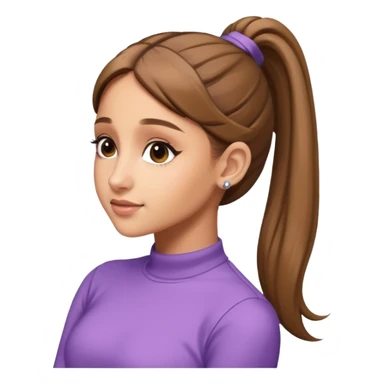 ariana grande ponytail 2025 a little older she’s 32 sticker