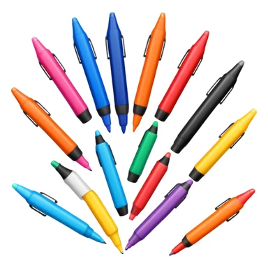 felt-tip pens sticker