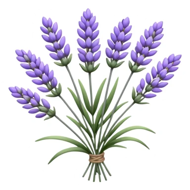 White lavender  sticker