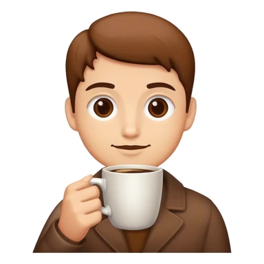 Ja trzymam kawę  sticker