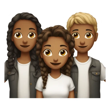 3 Sister & 3 brothers  sticker