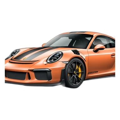 Porsche 911 gt3 rs sticker