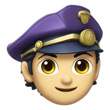 Jotaro giving a thumbsup sticker