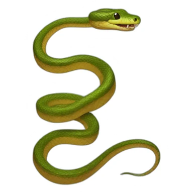  horned snake sticker