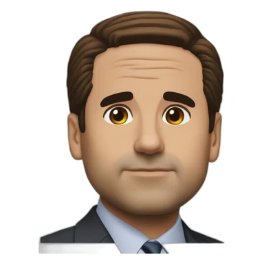michael scott the office sticker