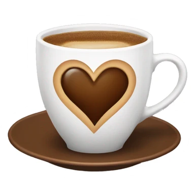 Cup of coffee with love sticker