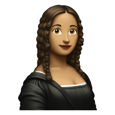 gioconda sticker