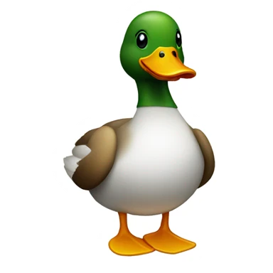 duck for the bathroom sticker