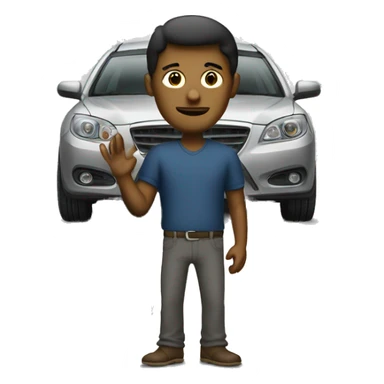 identity thief buying car sticker