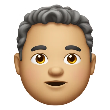 Fat kid named the rizzler sticker