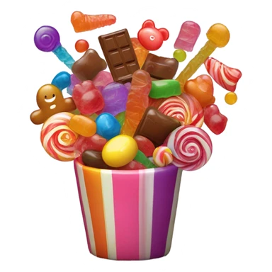 Candy Pile sticker