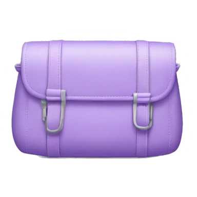 light purple gym purse sticker