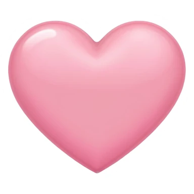 Baby Pink heart  sticker