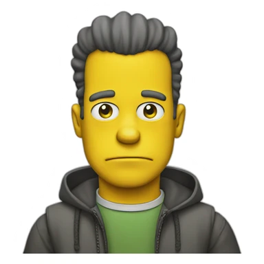 Bart simpsons sticker