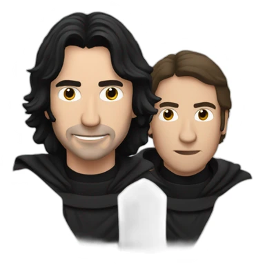 Ray with Kylo Ren sticker