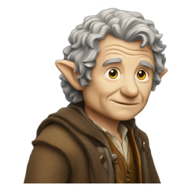 bilbo baggins sticker