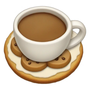 Christmas coffee cookies  sticker