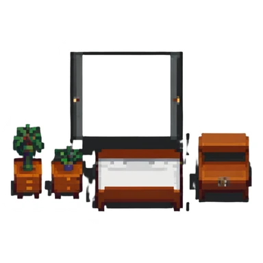 simple furniture sticker