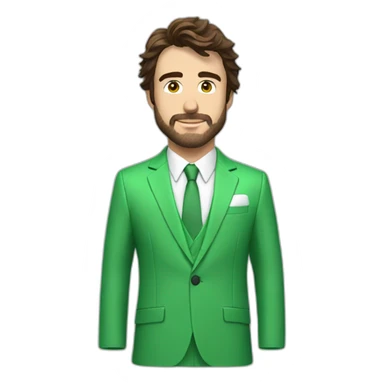 Fernando Alonso green suit sticker