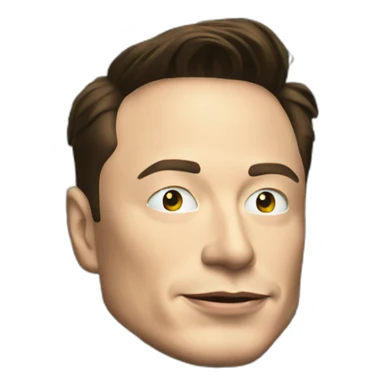 Elon musk with money sticker