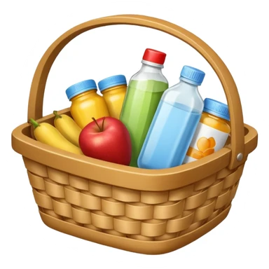 generate an image for health products basket sticker