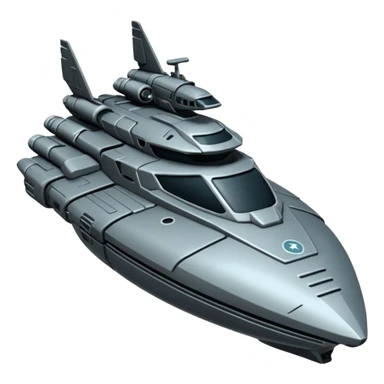crea un emoji de la nave perseus de star citizen sticker
