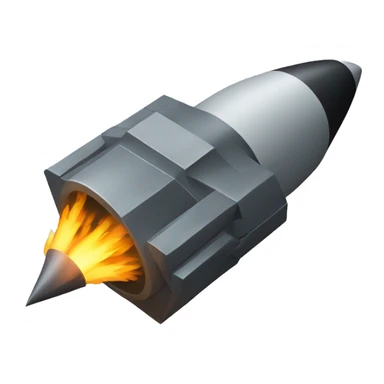 missile isometric sticker
