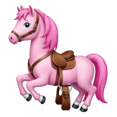 Pink pony club sticker