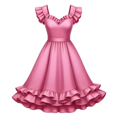 pink dress sticker