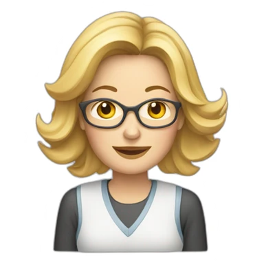 Michèle Laroque sticker