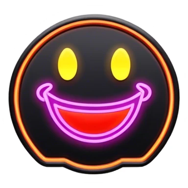 Neon signboard sticker