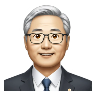 Chairman of Hanwha group korea sticker
