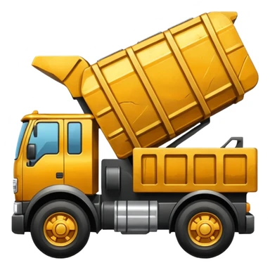 gold ore truck sticker