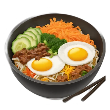 bibimbap sticker