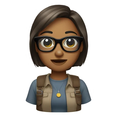  Momia  con Gafas de Sol sticker