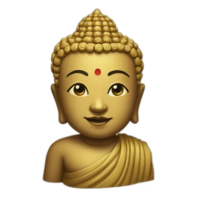Bouddha sticker