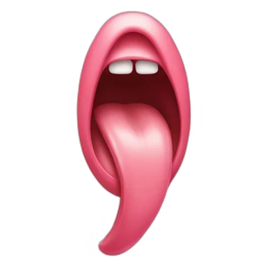 tongue sticker
