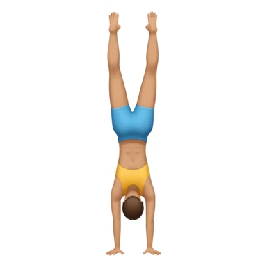 one armed handstand sticker