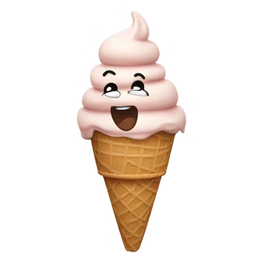 Ice cream dancing sticker