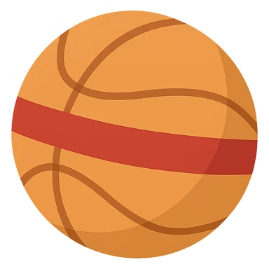 Flat design style ball sticker