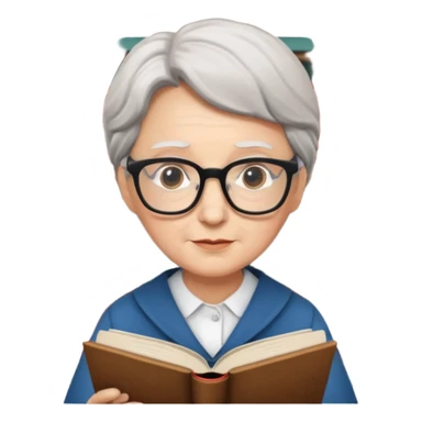 ancient The wise librarian sticker