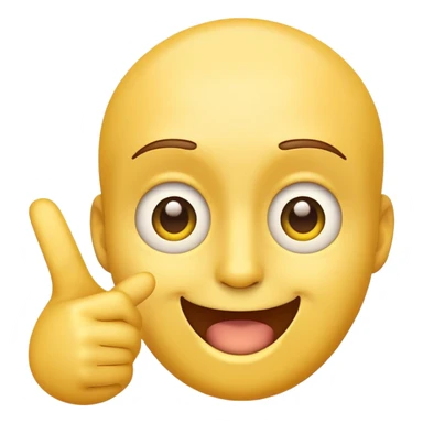 yellow emoji face flipping off the camera sticker