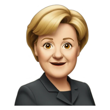 ivre angela merkel sticker