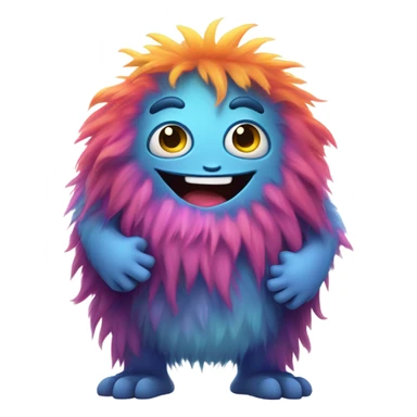 monsters inc hug monster sticker